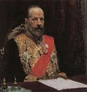 Ilya Repin Portrait of Sergei witte oil painting